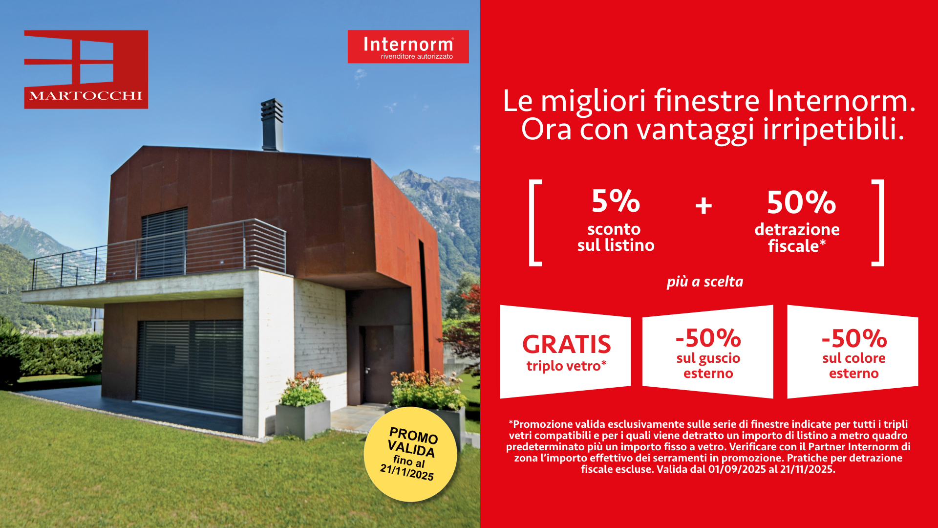 banner promo internorm
